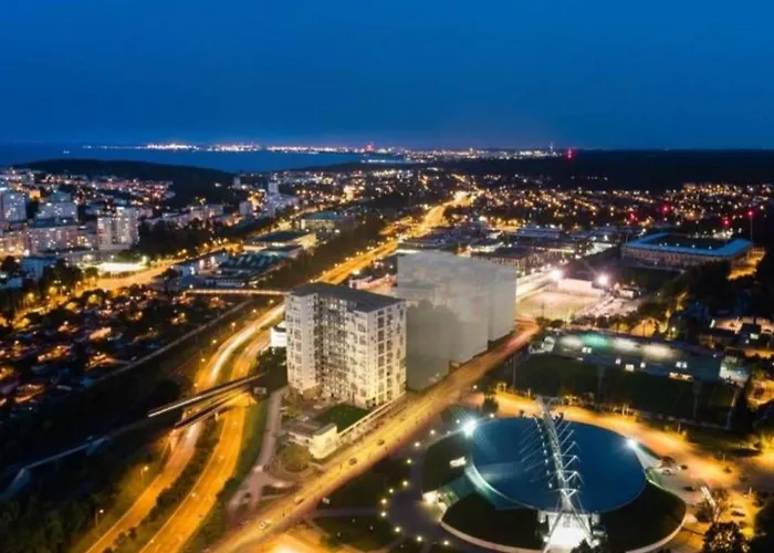 Apartamento Modern Tower - Na Ul Kazimierza Gorskiego 1, Silownia, Taras Na Dachu, Parking W Hali Garazowej Gdynia