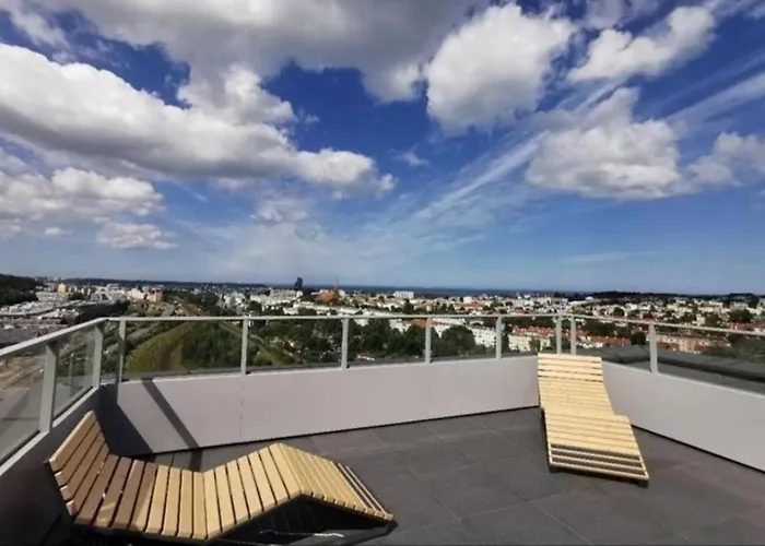 Modern Tower - Na Ul Kazimierza Gorskiego 1, Silownia, Taras Na Dachu, Parking W Hali Garazowej Apartamento Gdynia