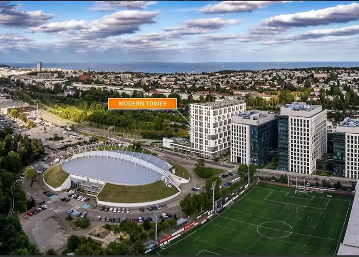 Modern Tower - Na Ul Kazimierza Gorskiego 1, Silownia, Taras Na Dachu, Parking W Hali Garazowej Apartamento *